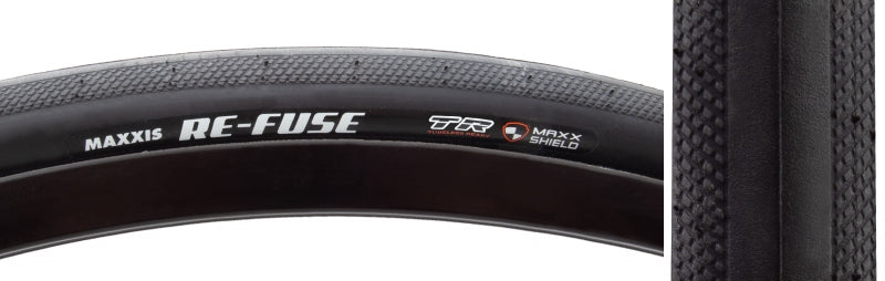 Maxxis Re-Fuse Gen 2 Tire - 700 x 40 Tubeless Folding Black Dual MaxxShield