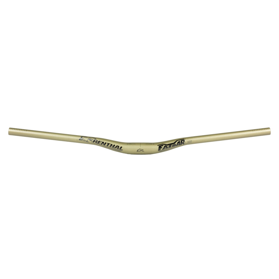 Renthal FatBar Lite 35 Handlebar - Aluminum 20mm 760mm 35mm Gold V3