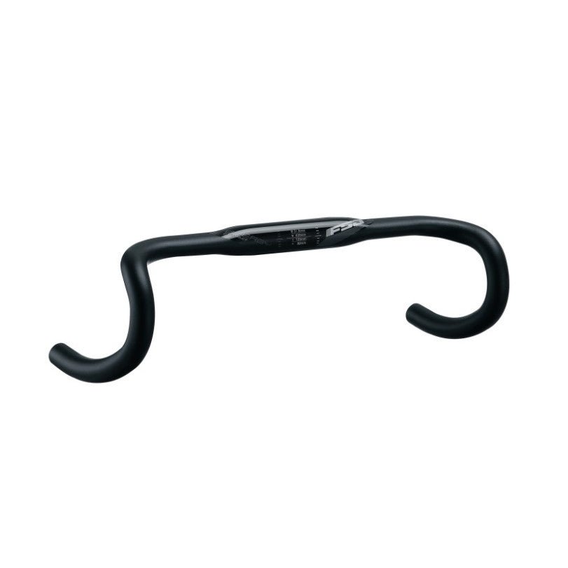 FSA Energy Super Compact Handlebar 31.8mm Clamp Diameter 380mm Width Compact Drop Profile – BLK