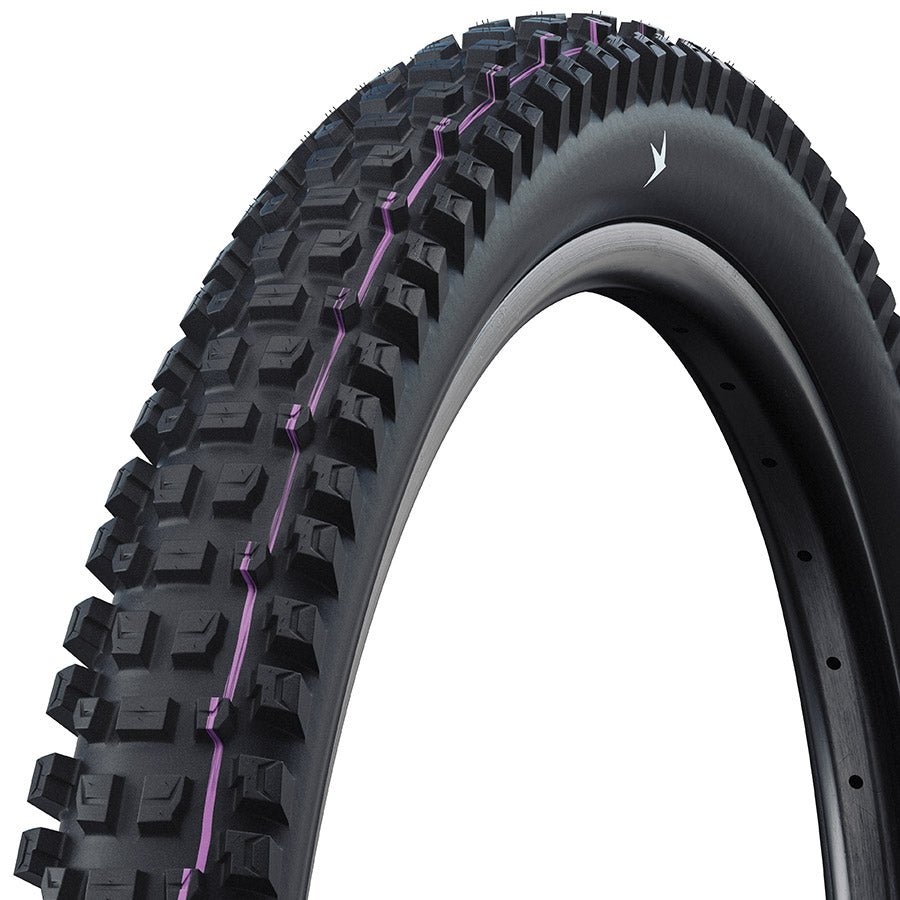Schwalbe Albert Gravity Pro Mountain Tire 27.5x2.50 Folding Clincher Ultra Soft Radial 2x67TPI Black
