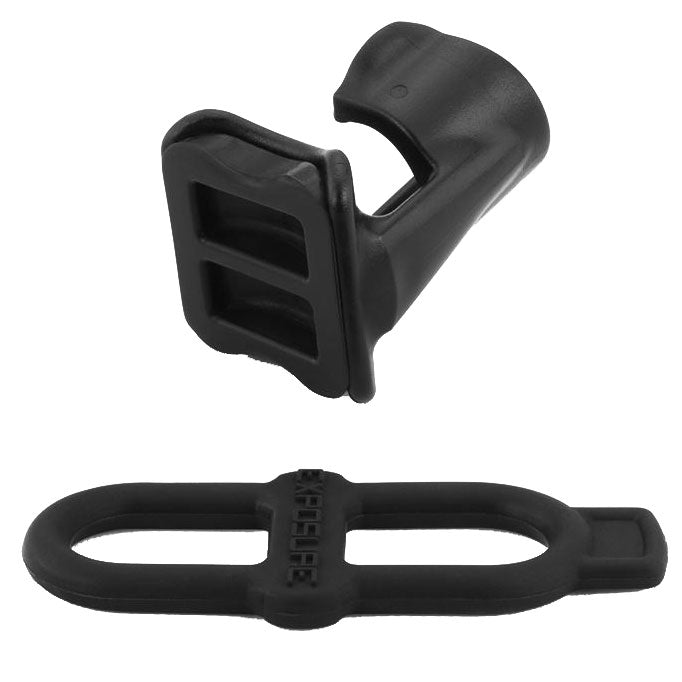 Light Parts and Accessories Exposure Lights Exposure Lights TraceR Kamm/D-Shape Seatpost Bracket Black Dark Slate Gray