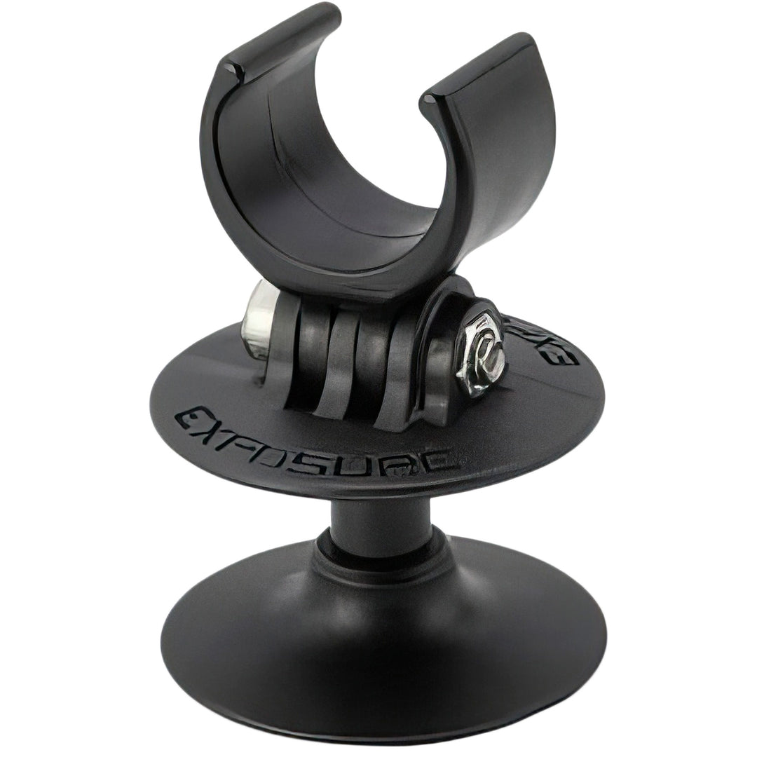 Light Parts and Accessories Exposure Lights Exposure Lights Helmet Mount With Action Camera Clip Dark Slate Gray
