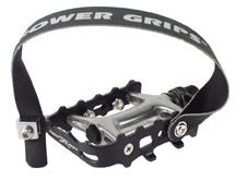 Pedals Power Grips Power Grips High Performance Pedal Kit - Aluminum 9/16" Black Dark Slate Gray