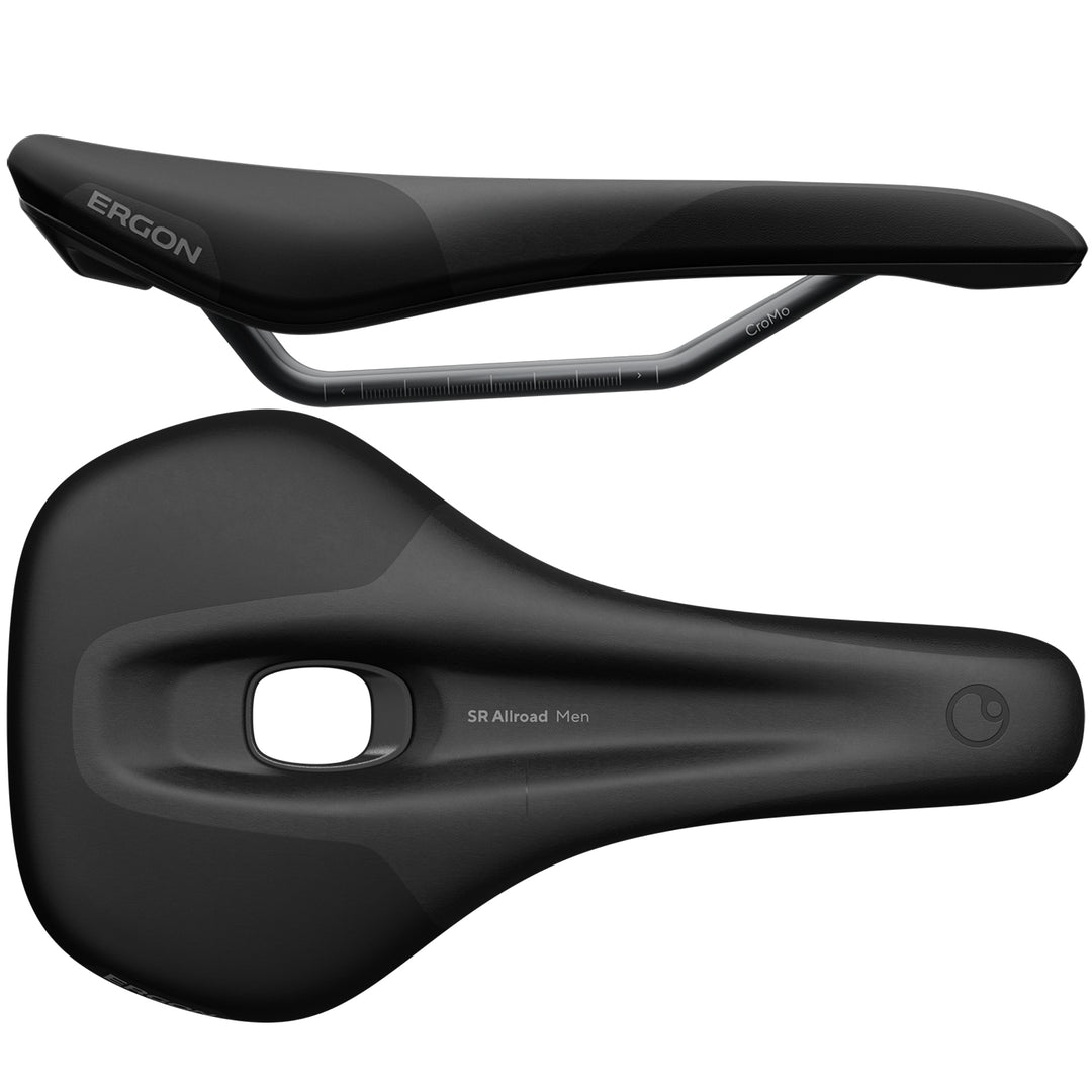 Saddles Ergon Ergon SR Allroad Saddle - Black Small/Medium Dark Slate Gray