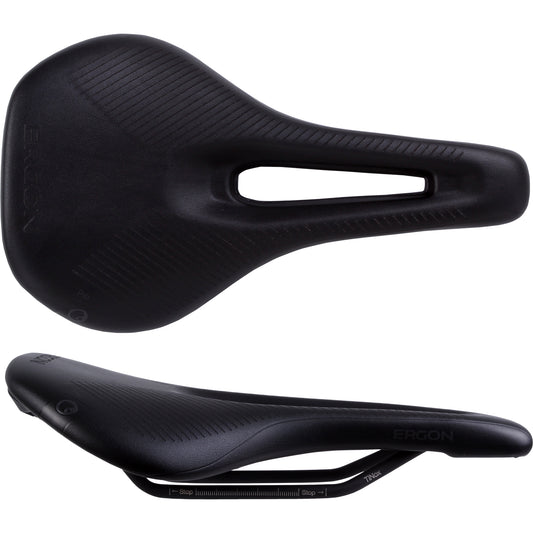 Ergon SR Pro Saddle - Titanox Black Womens Medium/Large