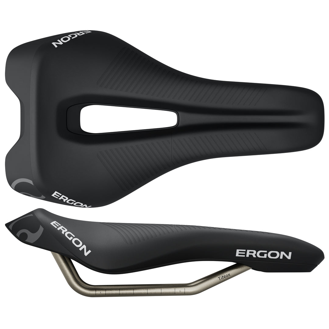 Saddles Ergon Ergon SR Triathlon Saddle - Mens Black Mid Dark Slate Gray
