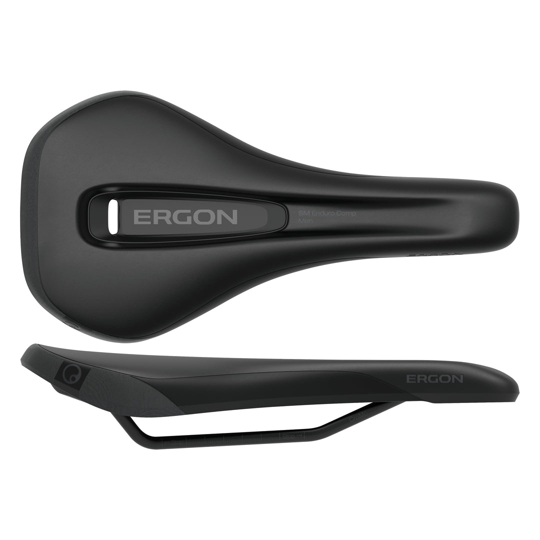 Saddles Ergon Ergon SM Enduro Comp Saddle - Stealth Mens Medium/Large Dark Slate Gray