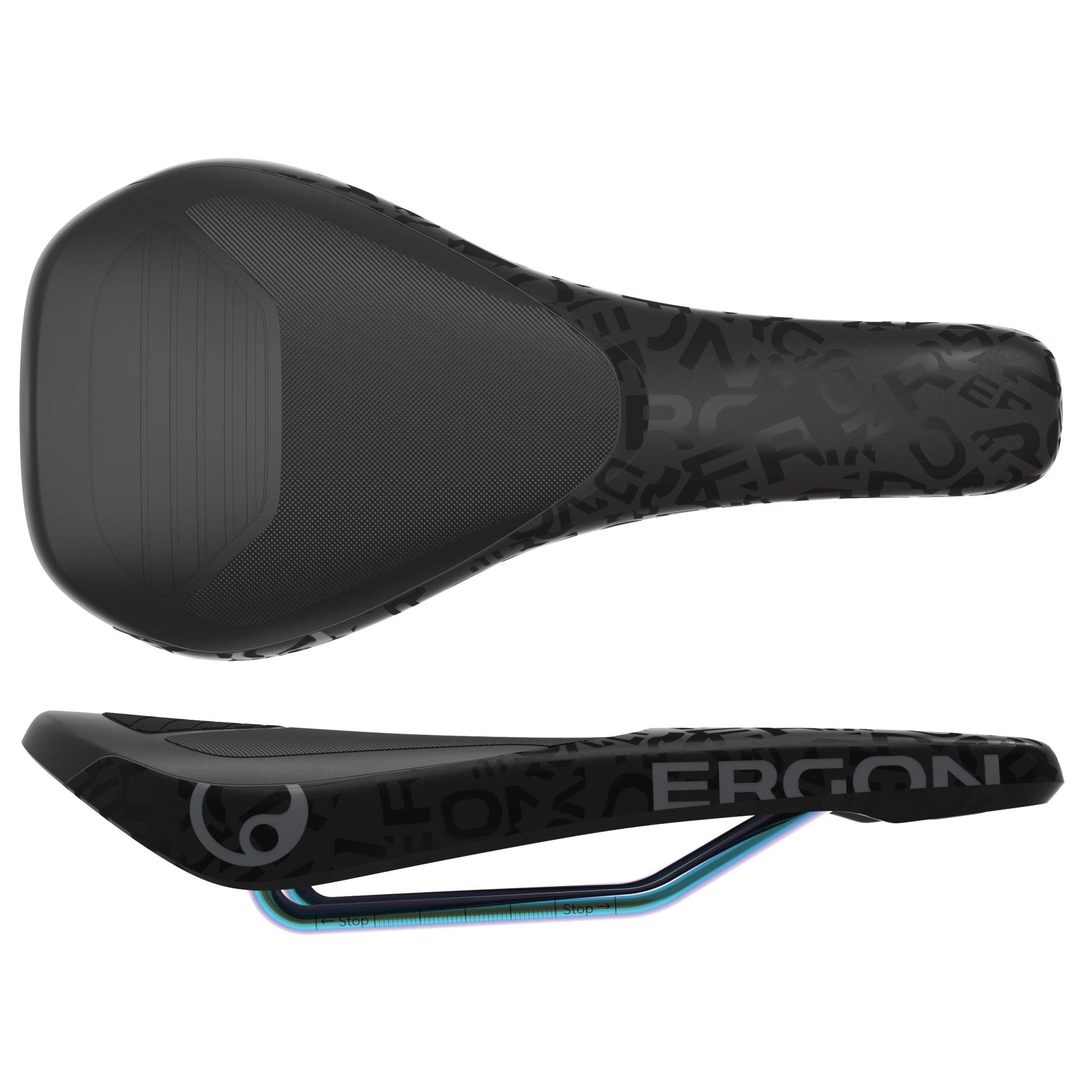 Saddles Ergon Ergon SM Downhill Comp Saddle - Team/Oilslick Dark Slate Gray
