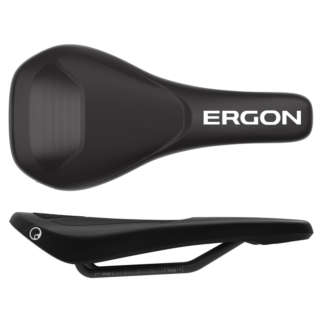Saddles Ergon Ergon SM Downhill Comp Saddle - Black Dark Slate Gray