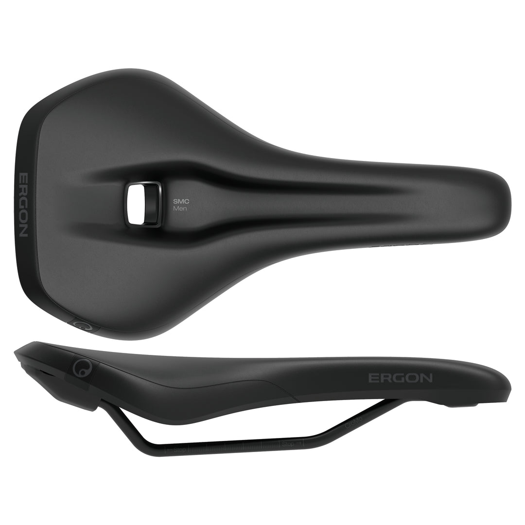 Saddles Ergon Ergon SMC Saddle - Stealth Mens Medium/Large Dark Slate Gray