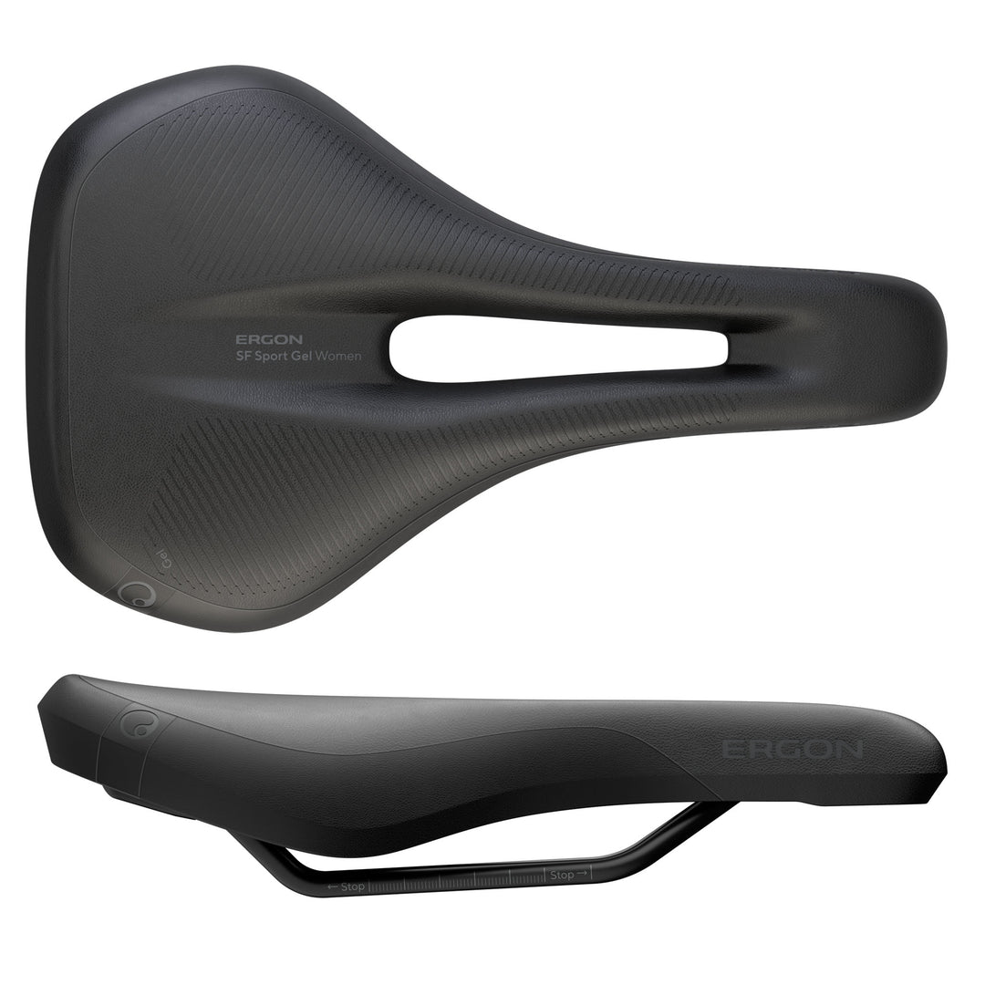 Saddles Ergon Ergon SF Saddle - Steel Black Womens Medium/Large Dark Slate Gray
