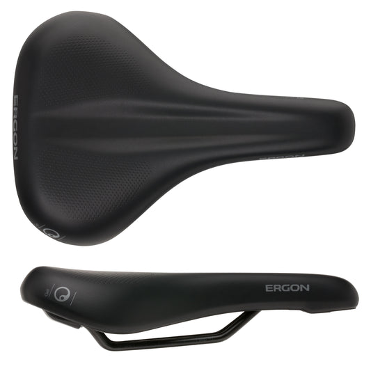 Ergon ST Gel Saddle - Chromoly Balck Mens Small/Medium