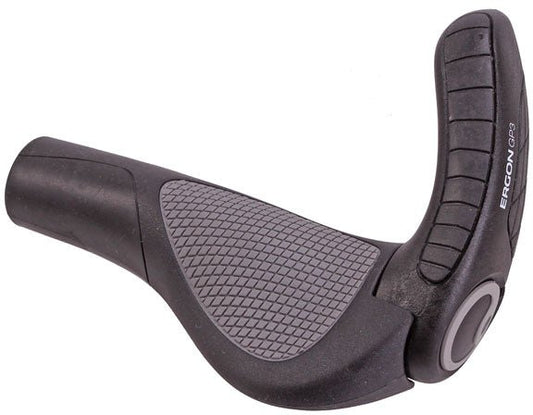 Grips Ergon Ergon GP3 Grips - Black/Gray Lock-On Large Dark Slate Gray