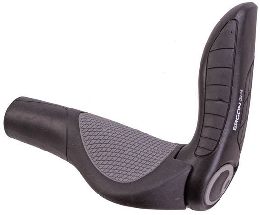 Grips Ergon Ergon GP4 Grips - Black/Gray Lock-On Large Dark Slate Gray