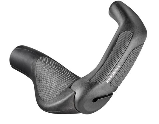 Grips Ergon Ergon GP5 Grips - Black/Gray Lock-On Large Dim Gray