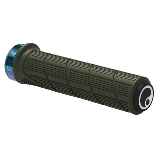 Grips Ergon Ergon GD1 Evo Factory Grips - Frozen  Moss/Oil Slick Lock-On Dark Slate Gray