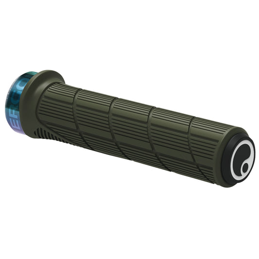 Grips Ergon Ergon GD1 Evo Factory Slim Grips - Frozen Moss/Oil Slick Lock-On Dark Slate Gray