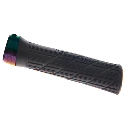 Grips Ergon Ergon GE1 Evo Factory Grips - Frozen Stealth/Oil Slick Lock-On Dark Slate Gray