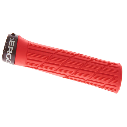 Grips Ergon Ergon GE1 Evo Grips -Risky Red Lock-On Firebrick