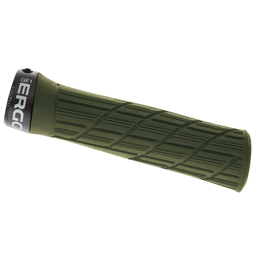 Grips Ergon Ergon GE1 Evo Slim Grips - Deep Moss Lock-On Dark Slate Gray
