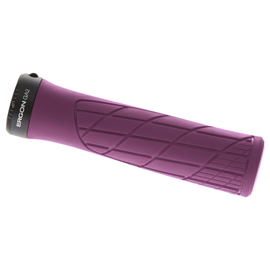 Grips Ergon Ergon GA2 Grips - Purple Reign Lock-On Dim Gray