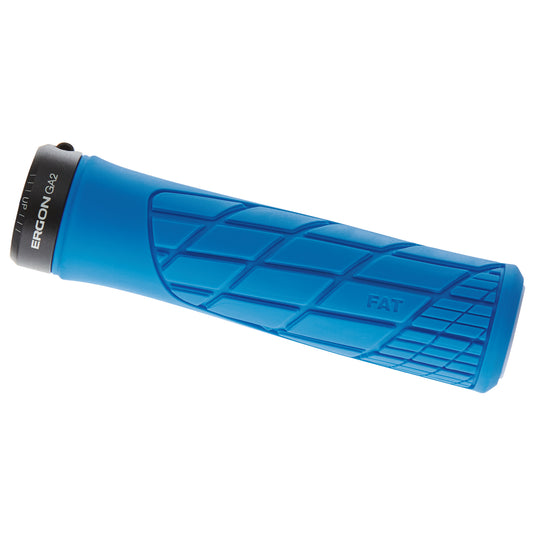 Grips Ergon Ergon GA2 Fat Grips - Midsummer Blue Lock-On Dark Cyan