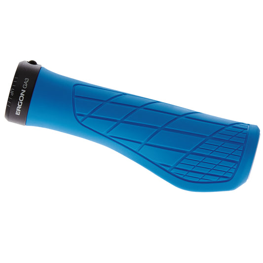 Grips Ergon Ergon GA3 Grips - Midsummer Blue Lock-On Small Dark Cyan