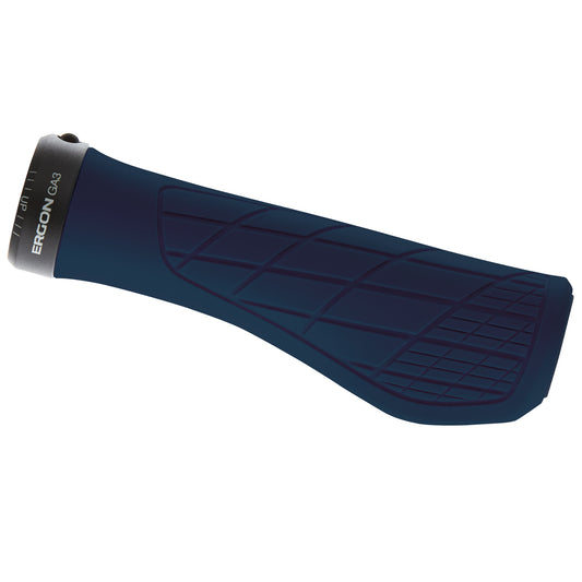 Grips Ergon Ergon GA3 Grips - Nightride Blue Lock-On Small Dark Slate Gray