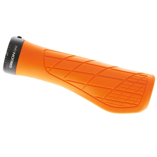 Grips Ergon Ergon GA3 Grips - Juicy Orange Lock-On Small Chocolate
