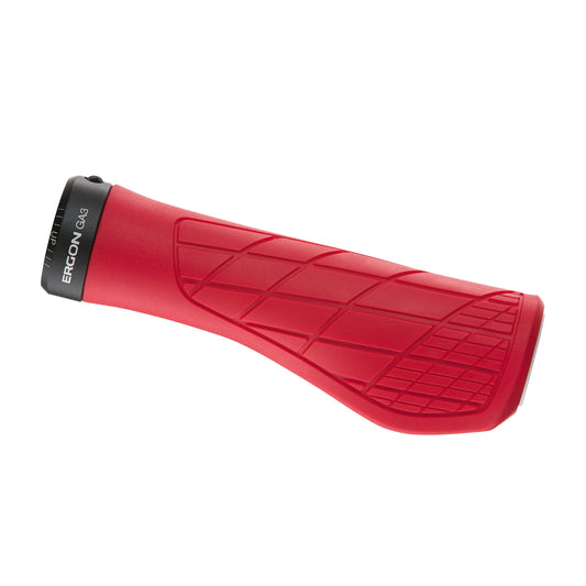 Grips Ergon Ergon GA3 Grips - Risky Red Lock-On Large Maroon