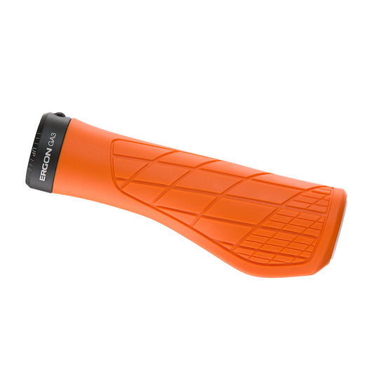 Grips Ergon Ergon GA3 Grips - Juicy Orange Lock-On Large Tomato