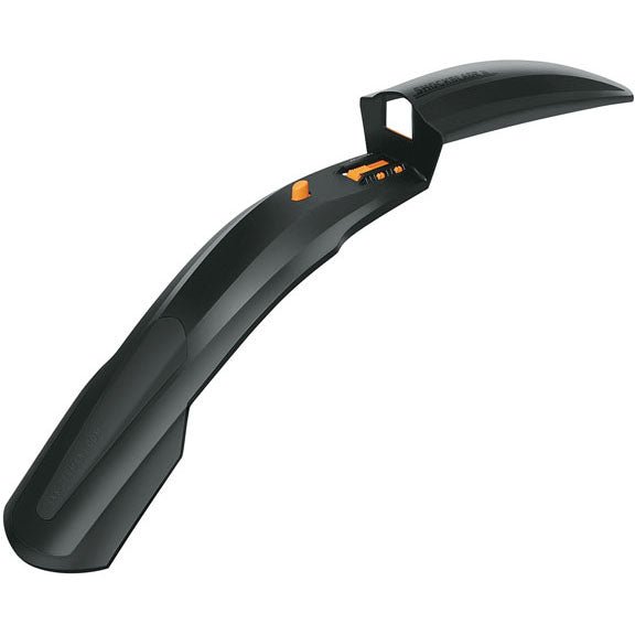 Clip-On Fender SKS SKS Shockblade Dark 26" and 27.5" Front Fender: Matte Black Dark Slate Gray