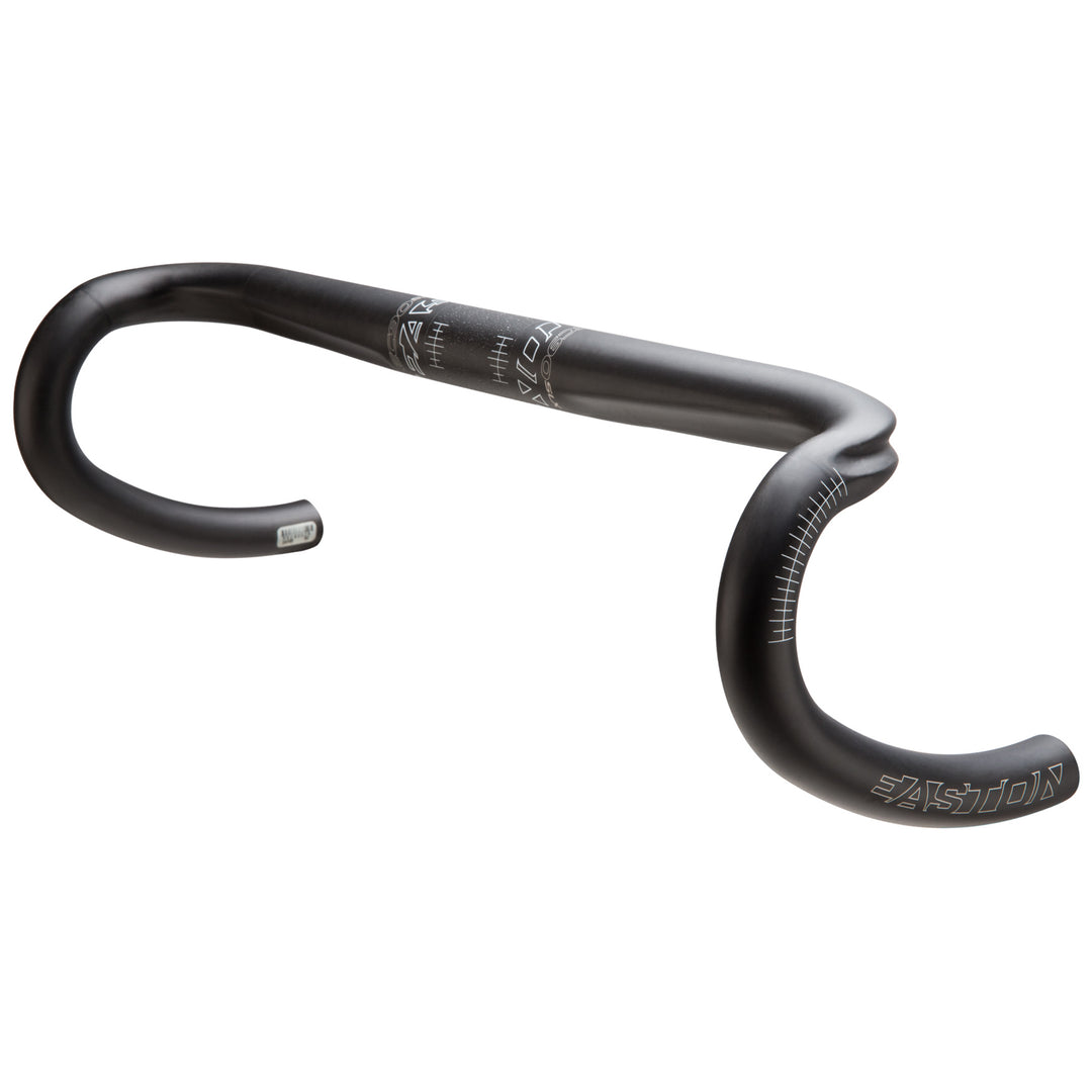Handlebars Easton Easton EC90 SLX Drop Handlebar - Carbon 31.8mm 40cm Black Dark Slate Gray