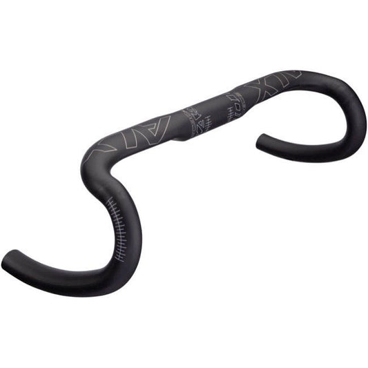 Handlebars Easton Easton EC90 ALX Drop Handlebar - Carbon 31.8mm 46cm Di2 Internal Routing BLK Dark Slate Gray