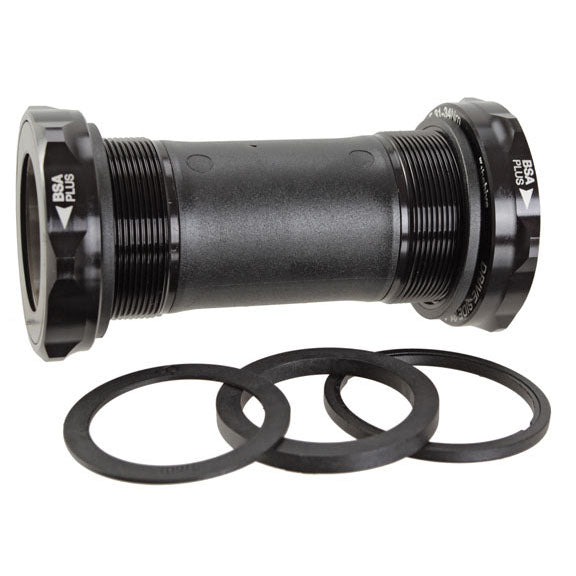 Bottom Brackets E*thirteen e*thirteen BSA Threaded Bottom Bracket - 68/73mm For 30mm Spindle Black Dark Slate Gray