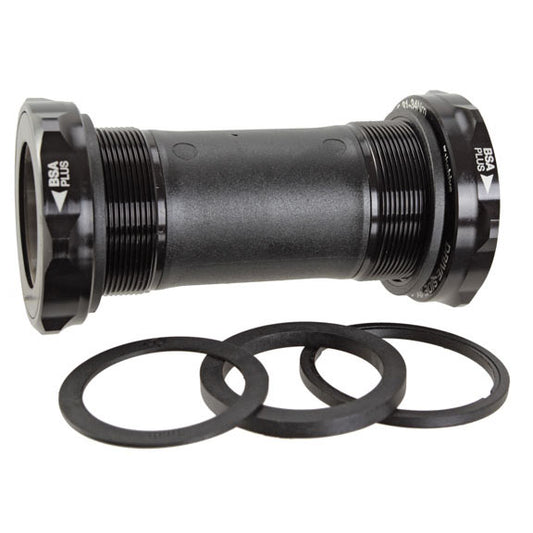 Bottom Brackets E*thirteen e*thirteen BSA Threaded Bottom Bracket - 68/73mm For 30mm Spindle Black Dark Slate Gray