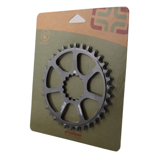Chainrings E*thirteen e*thirteen UL Ultralight Direct Mount Guidering Boost Chainlines - 34t 10/11/12-Speed XCX Compatible BLK Dim Gray