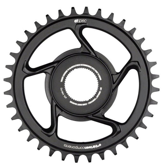Chainrings E*thirteen E*thirteen e*spec Aluminum C-ring Shim EP8/E8000 36t - Blk Dark Slate Gray