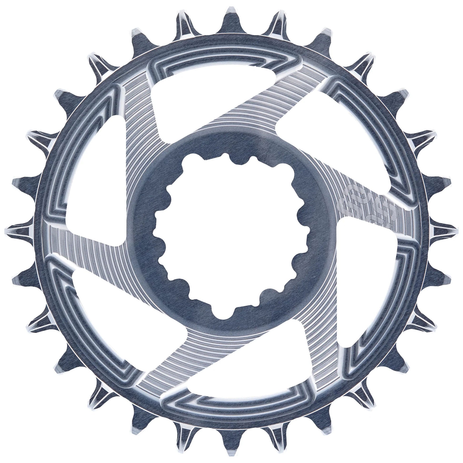 Chainrings E*thirteen E*thirteen Helix R Guidering (3mm Offset) 3-Bolt 34t Gray Dim Gray
