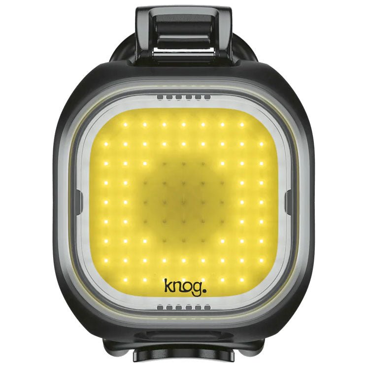 Knog Blinder Mini Light Square Pattern Front Black
