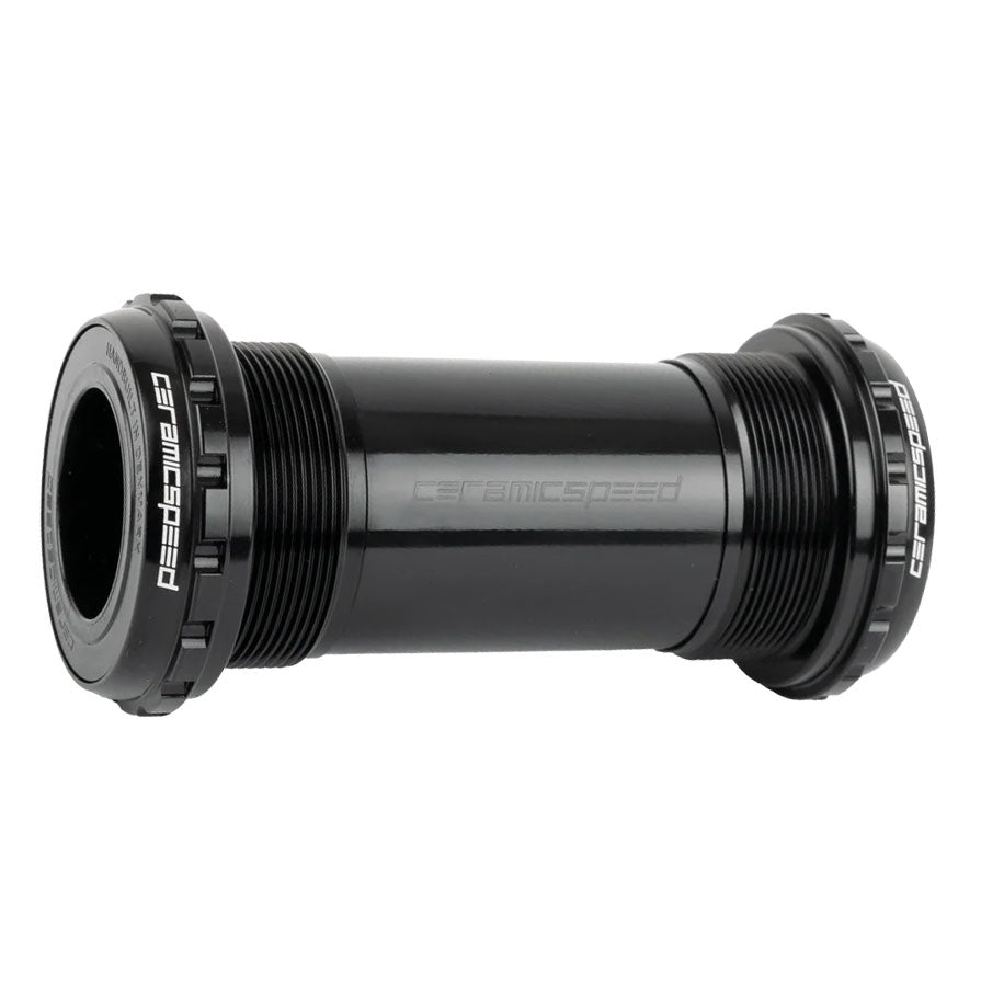 CeramicSpeed BB ALPHA Bottom Bracket - English/BSA 73mm For 24mm/Shimano Spindle MTB BLK