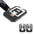 Redshift Sports MouseTrap SPD Pedal Adaptors Black