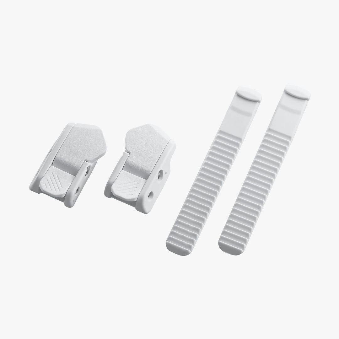 Low Profile Buckle Strap Kit - WHITE / ONE