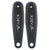 5Dev DH/Freeride Cranks 155mm No Spindle Black