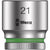 Wera Tool 8790 HMB ZYKLOP 3/8" Drive Socket 21mm