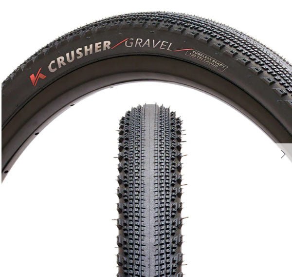 Kenda Crusher Tire - 700 x 40 Tubeless Folding Black Race Pace K-Series