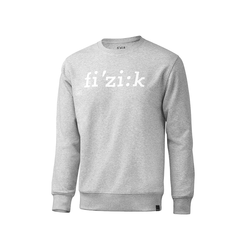 Fizik Sweatshirt - Light Grey - Dragonspine Cycling