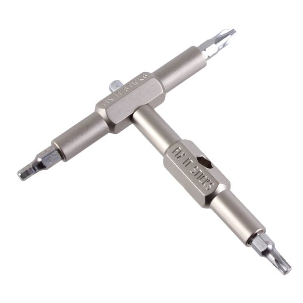 Multi Tools Fix It Sticks Fix It Sticks Replaceable Edition (8 Bits) Bracket Dark Gray