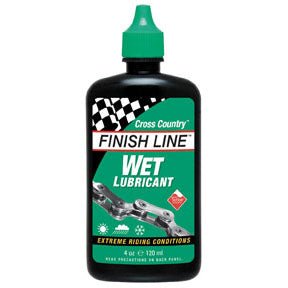 Degreaser / Cleaner Finish Line Finish Line WET Bike Chain Lube - 4oz Drip Sea Green