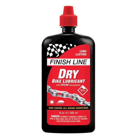 Degreaser / Cleaner Finish Line Finish Line Dry Lube with Ceramic Technology - 8oz Drip Firebrick